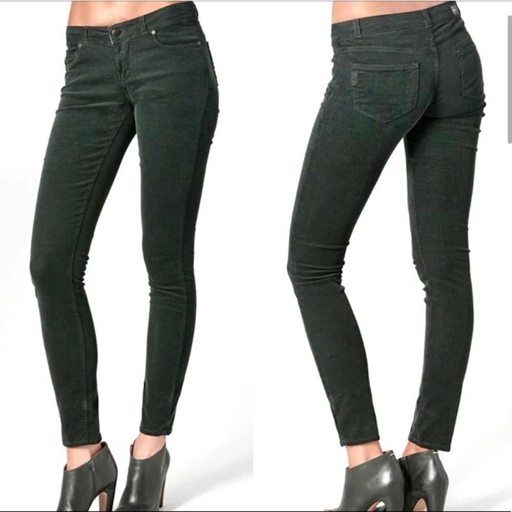 PAIGE • Verdugo Skinny Corduroy Jegging, Evergreen